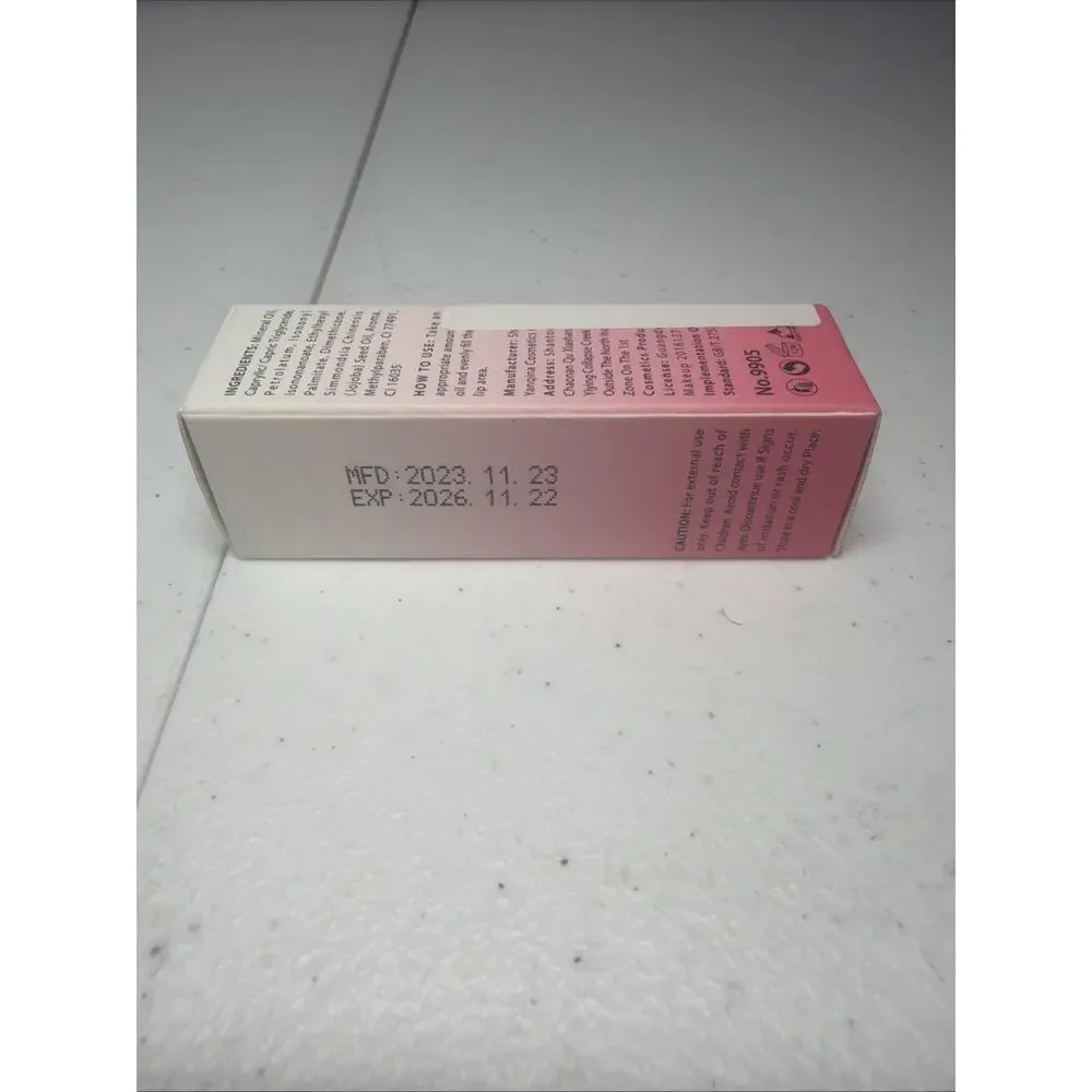 HelloKiss Lip Oil #05 Honey Hydrating Fruity Lip Glow Gloss NEW